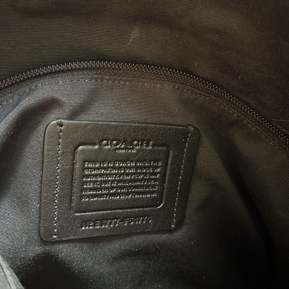 Coach Charles foldover bag - Picture 13 of 16